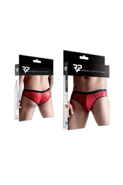 Slip Rouge Wetlook Regnes - Séduction Échancrée - 3 | Voyage Sensuel