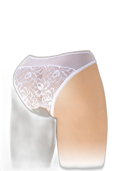 Tanga Blanc Ouvert Ava – Séduction Coquine - 3 | Voyage Sensuel