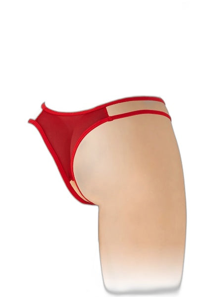 String rouge ouvert Victoria - Séduction et liberté - 3 | Voyage Sensuel