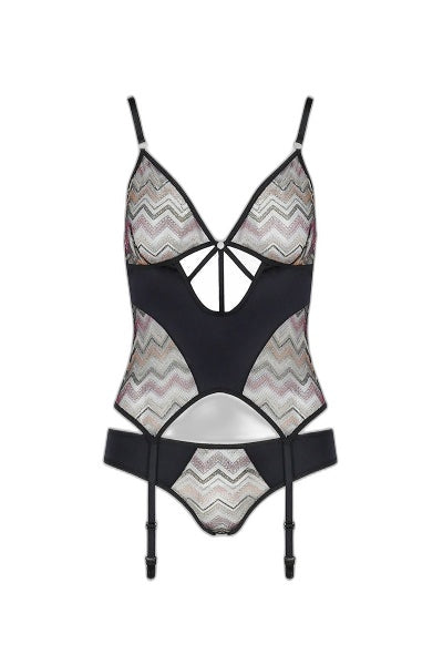 Guêpière et culotte Lagerta - Séduction moderne - 2 | Voyage Sensuel