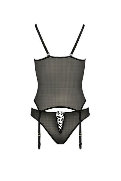 Guêpière Lara Casmir - Séduction en dentelle et satin - 3 | Voyage Sensuel