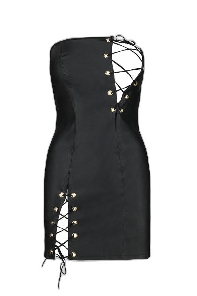 Robe Faux Cuir Amazone Céline - Passion - 2 | Voyage Sensuel