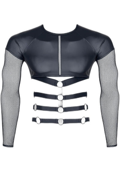 T-shirt Harnais Wetlook Regnes - Séduction Audacieuse - 4 | Voyage Sensuel