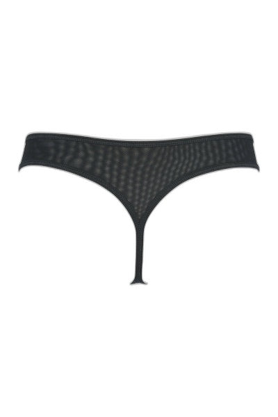 String dentelle V-10038 Axami – Séduction rouge et noir - 3 | Voyage Sensuel