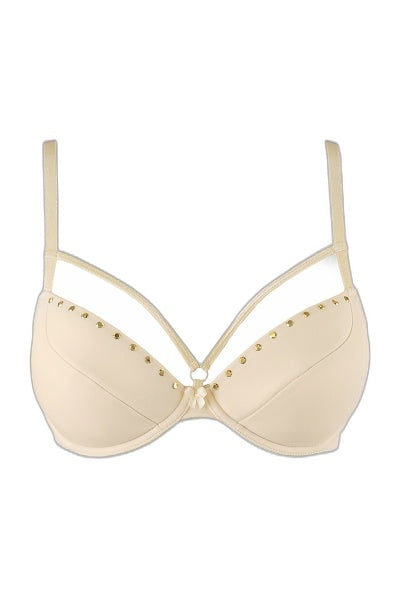 Soutien-gorge push-up beige Axami V-10341 - 4 | Voyage Sensuel