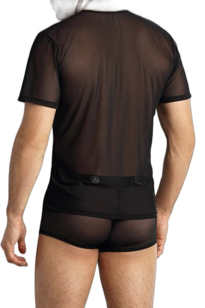 T-shirt Eros Anaïs for Men — Tulle Noir Séducteur - 3 | Voyage Sensuel