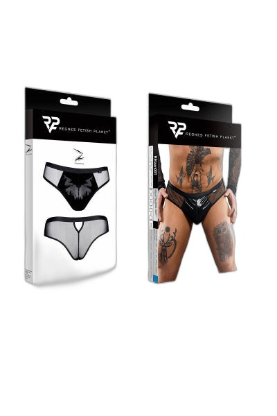 Slip Brésilien Noir Regnes — Séduction & Transparence - 3 | Voyage Sensuel