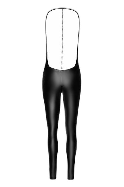 Combinaison Bijou Mirage Wetlook Noir — Séduction Totale - 4 | Voyage Sensuel
