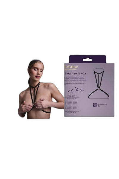 Harnais Bralette Obsession - Noir Sensuel - 3 | Voyage Sensuel