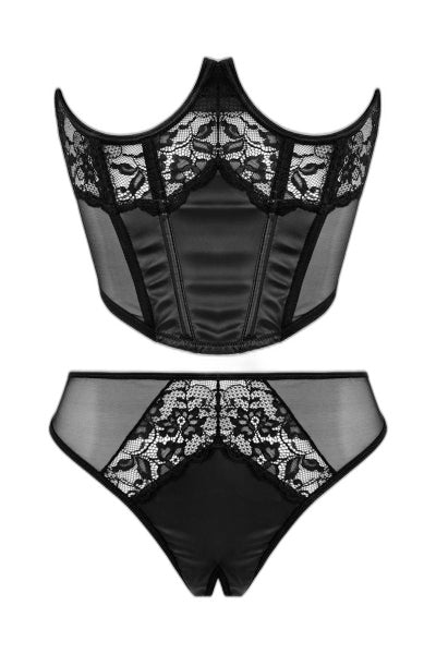 Ensemble Bustier & String Tiara - Séduction Audacieuse - 2 | Voyage Sensuel