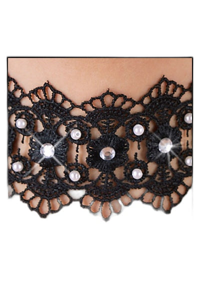 Collier Brodé Strass – Séduction Glamour & Sensuelle - 4 | Voyage Sensuel
