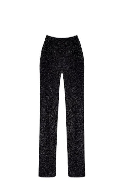 Pantalon Pailleté Onyx – Maille Transparente & Sensuelle - 4 | Voyage Sensuel