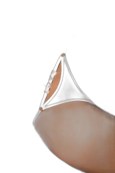 String Cœur et Strass Blanc - Séduction Raffinée - 2 | Voyage Sensuel