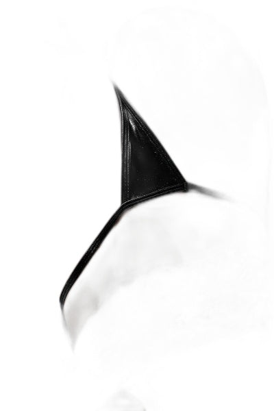 String Brillant Noir Litolu — Séduction Glamour - 2 | Voyage Sensuel