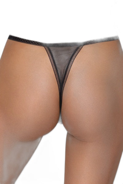 String ouvert Fleur brodée – Cottelli Lingerie - 5 | Voyage Sensuel