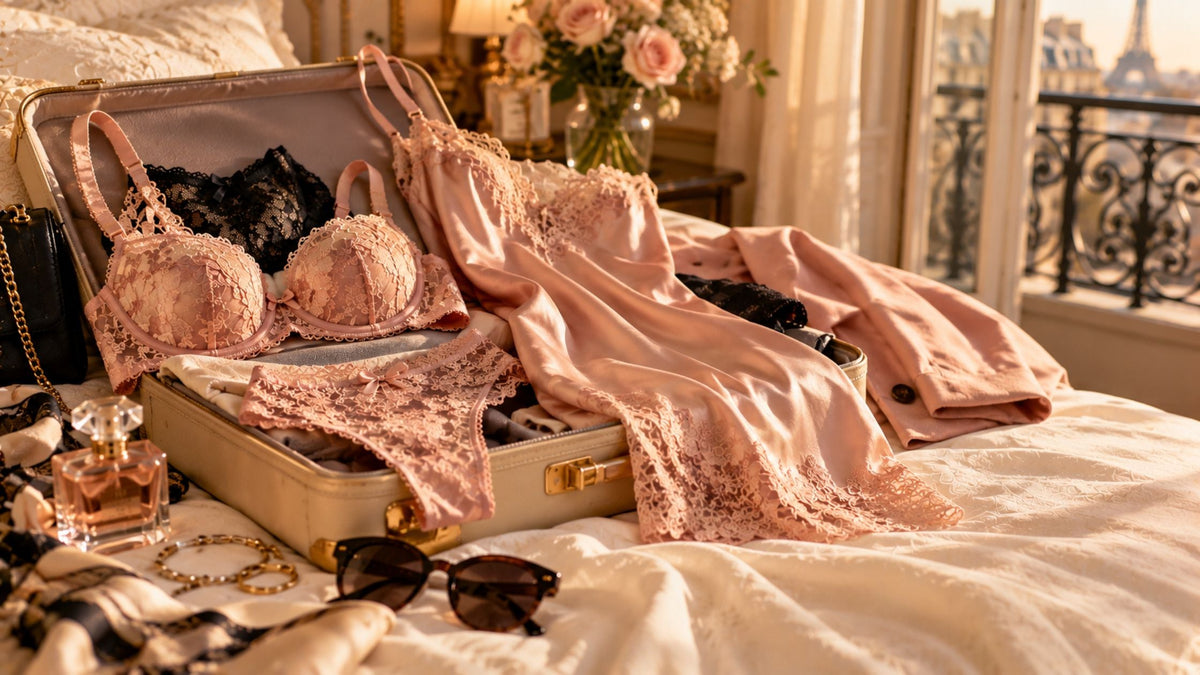 Lingerie pour une balade romantique en plein air : discrétion et sensualité