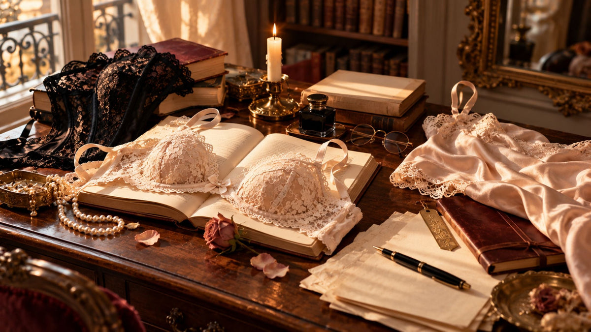Lingerie dans la littérature : de Flaubert à Anaïs Nin