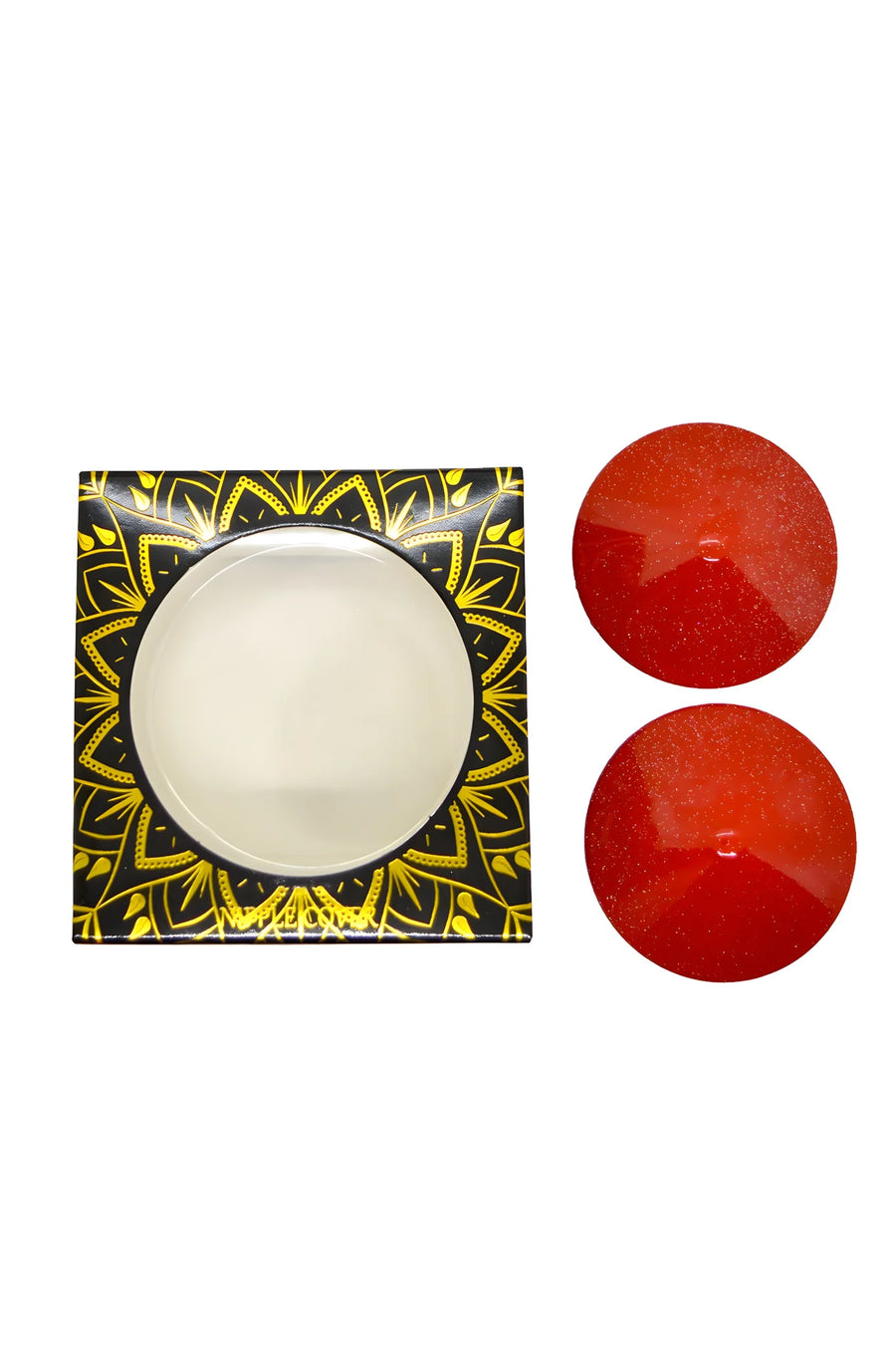 nipple-mtal-rouge-cache-ttons-cne | Voyage Sensuel