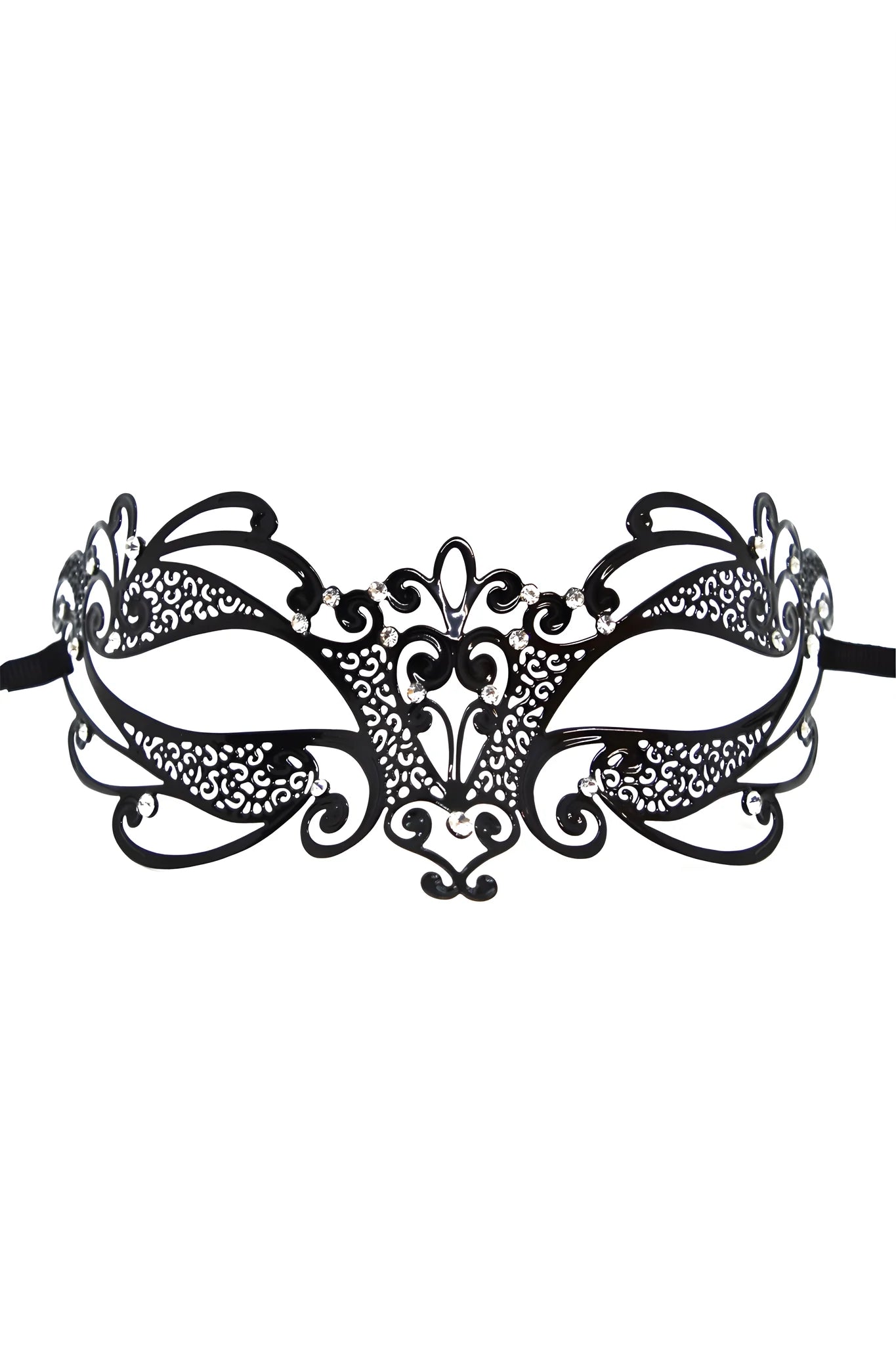 masque-vnitien-gaia-rigide-noir-avec-strass