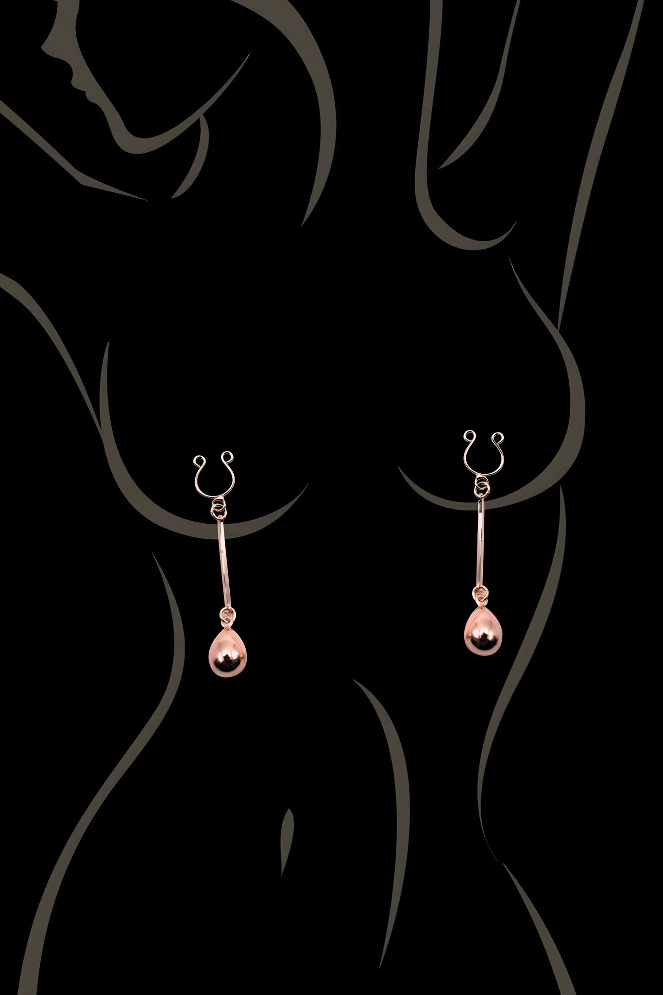 bijou-pince-tton-forme-perle-dor-rose