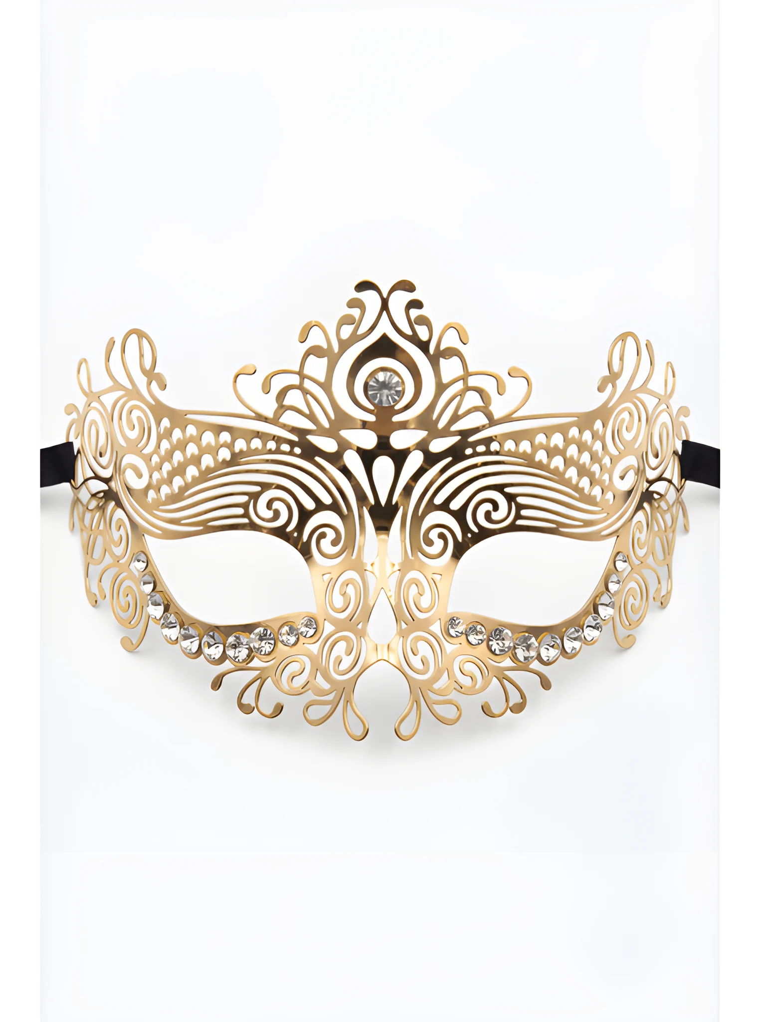 masque-vnitien-ornella-rigide-dor-avec-strass