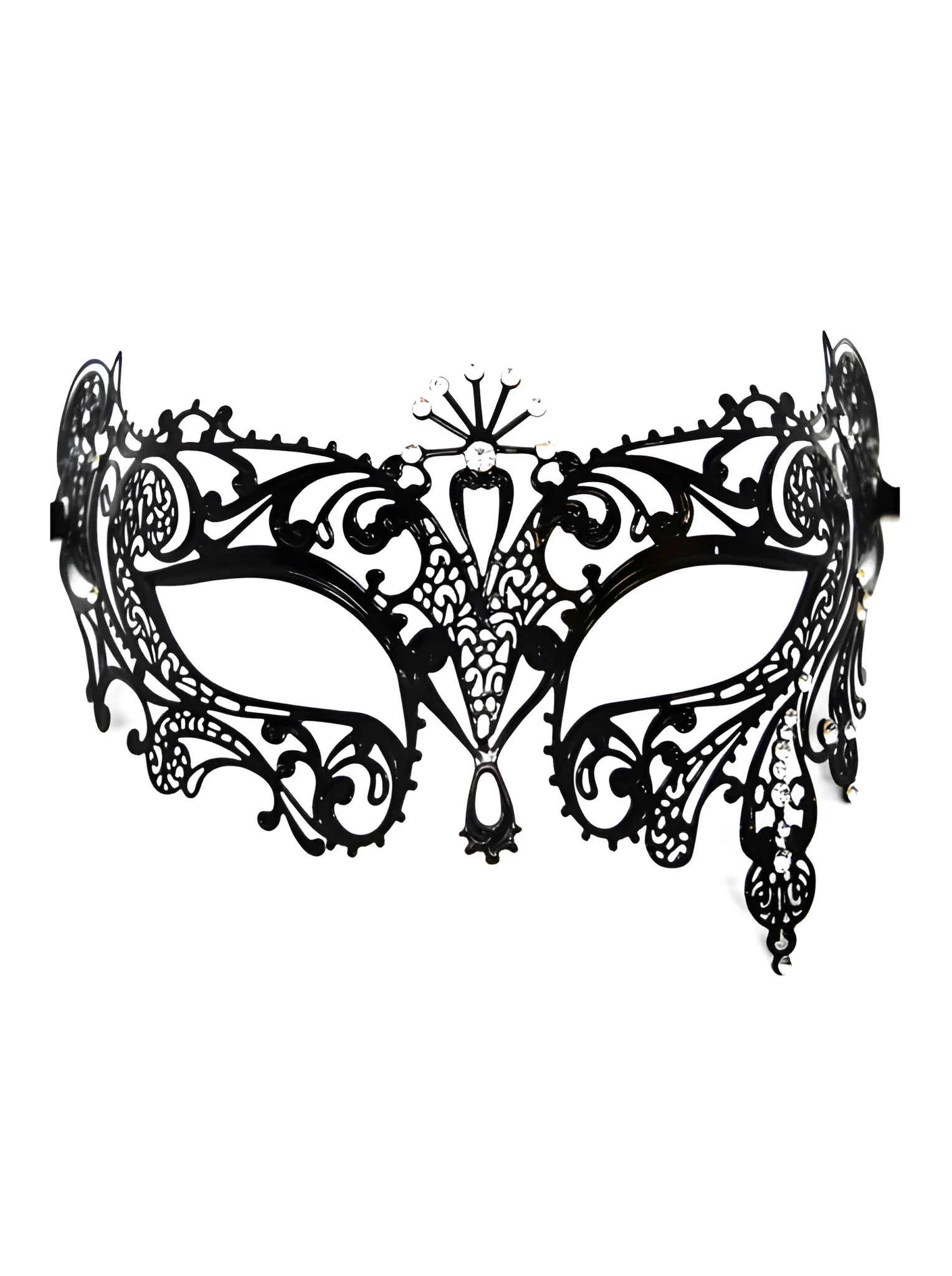 masque-vnitien-bianca-rigide-dor-avec-strass