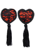 paire-de-cache-ttons-adhsifs-en-forme-de-cur-avec-dentelle-noire-et-pompom