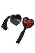 paire-de-cache-ttons-adhsifs-en-forme-de-cur-avec-dentelle-noire-et-pompom