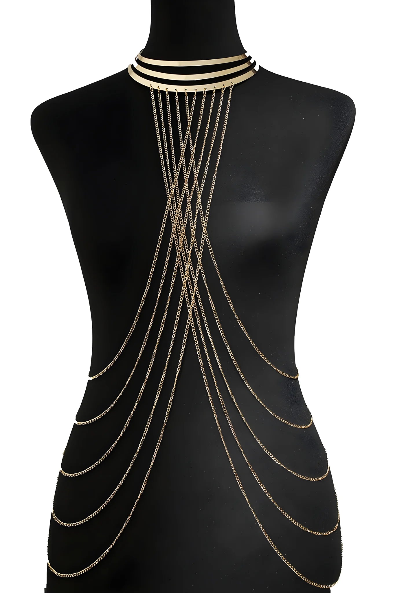 bijou-tour-de-cou-trois-anneaux-avec-chaines-de-corps-dor