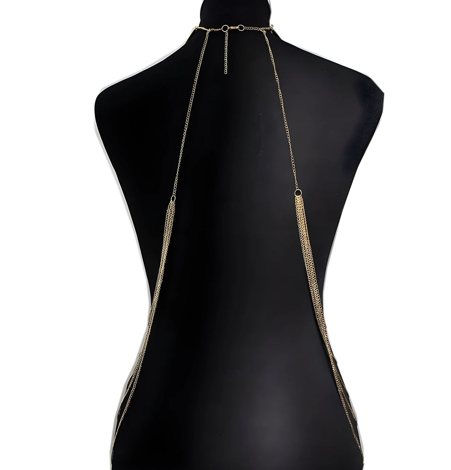 bijou-tour-de-cou-avec-chaines-de-corps-dor | Voyage Sensuel