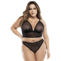 soutien-gorge-string-et-jupe-grande-taille-resille-noire-mal8776xblk