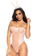 Déguisement lapin sexy avec serre tête