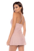 Nuisette rose côtelé confort intemporel– Mapalé