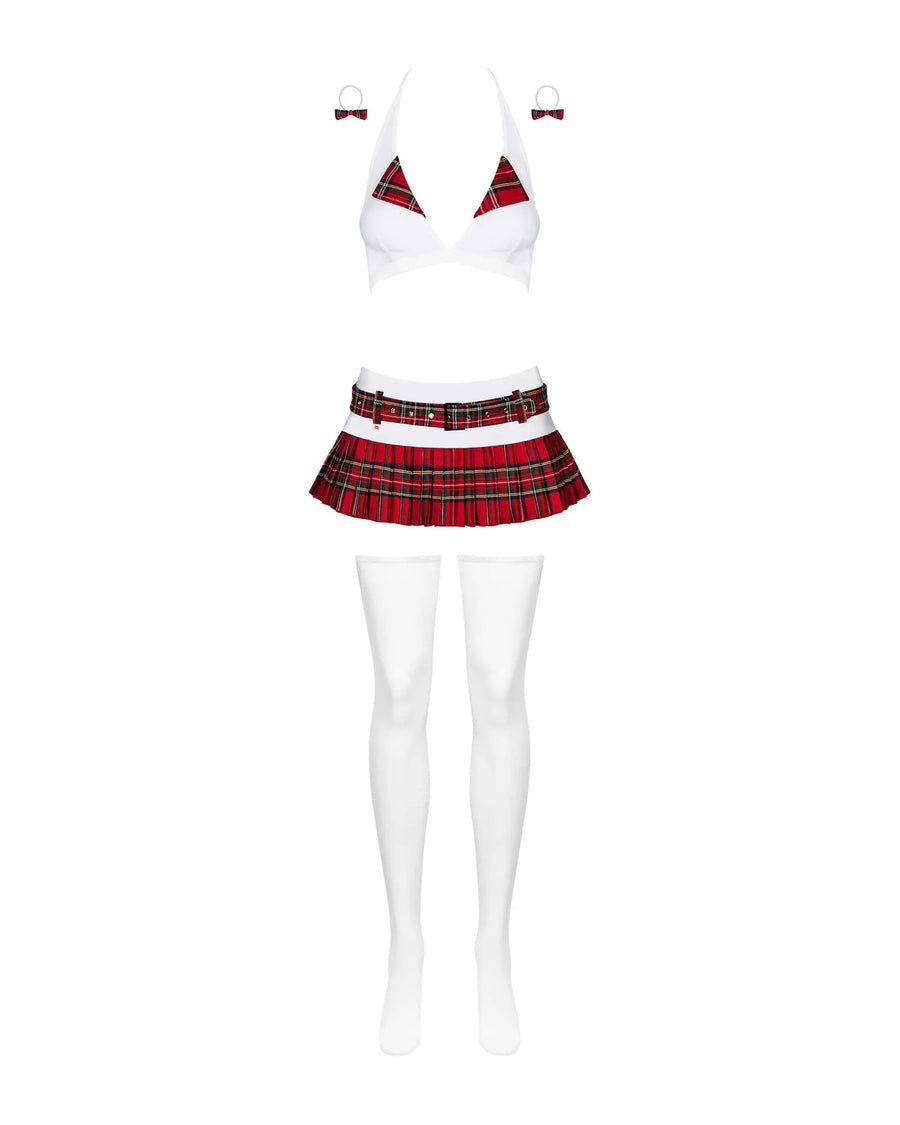 schooly-costume-rouge-et-blanc | Voyage Sensuel