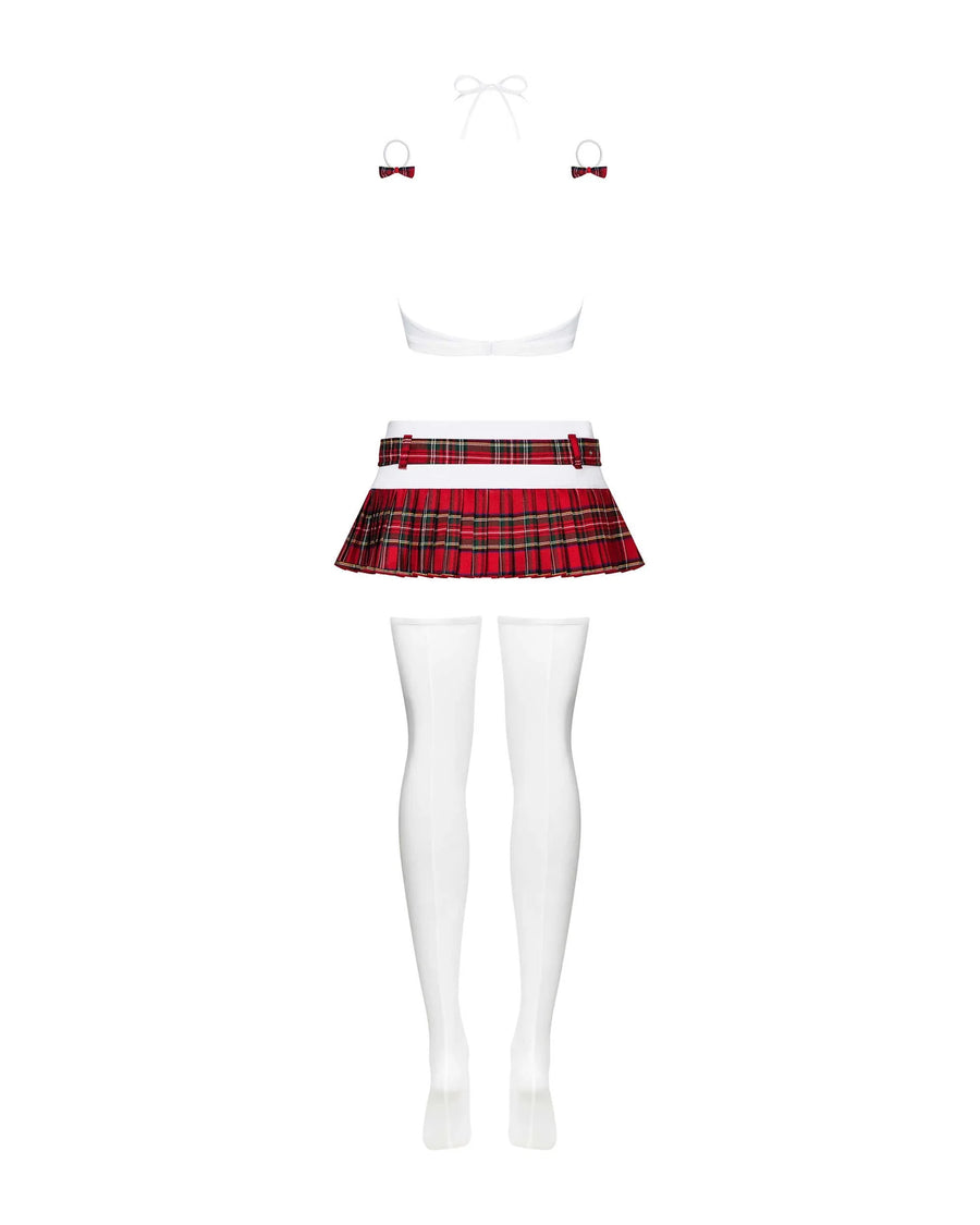 schooly-costume-rouge-et-blanc | Voyage Sensuel