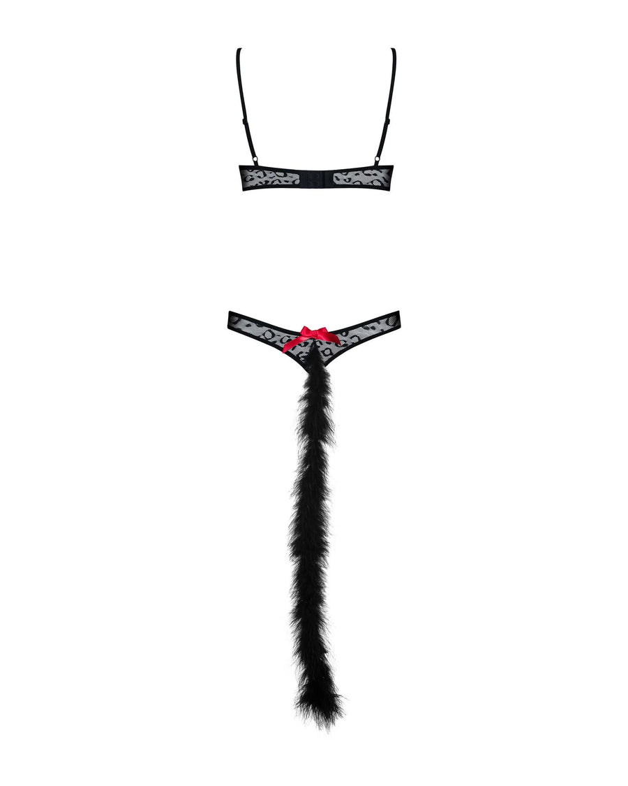 gepardina-costume-modulable-noir | Voyage Sensuel