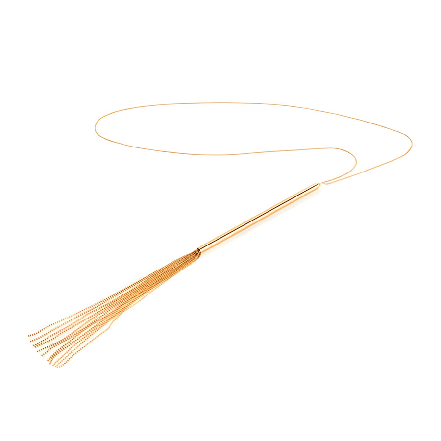 magnifique-collier-fouet-or | Voyage Sensuel