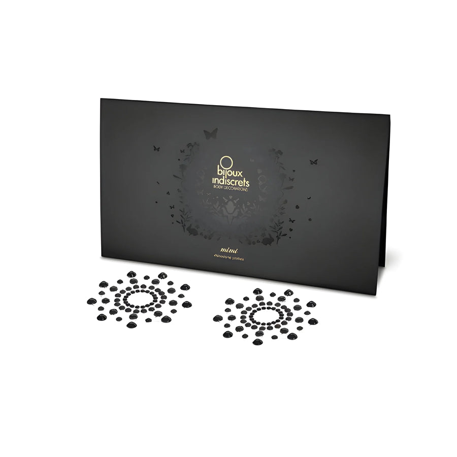 mimi-bijoux-de-seins-strass-noir | Voyage Sensuel