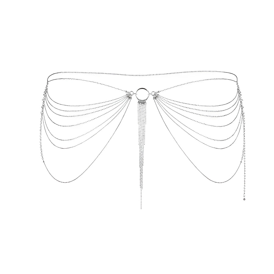 magnifique-chaine-de-taille-argent | Voyage Sensuel