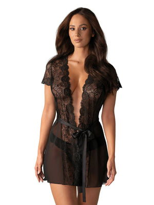 Alluria Peignoir - Noir