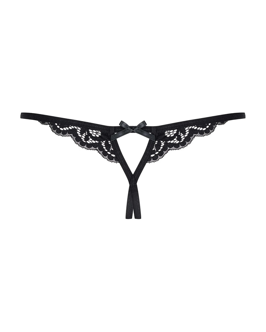 831-thc-1-string-ouvert-noir | Voyage Sensuel
