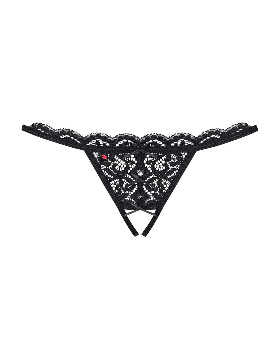 831-thc-1-string-ouvert-noir | Voyage Sensuel