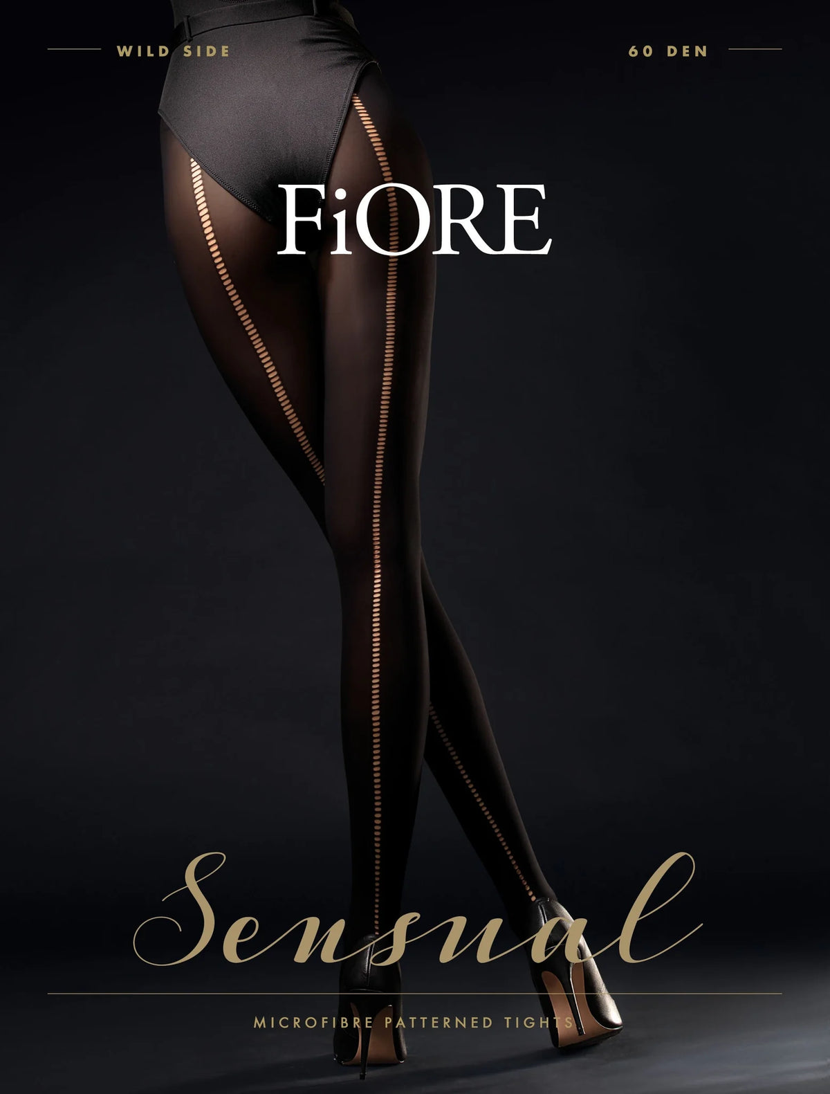 Wild Side Collants 60 DEN - Noir