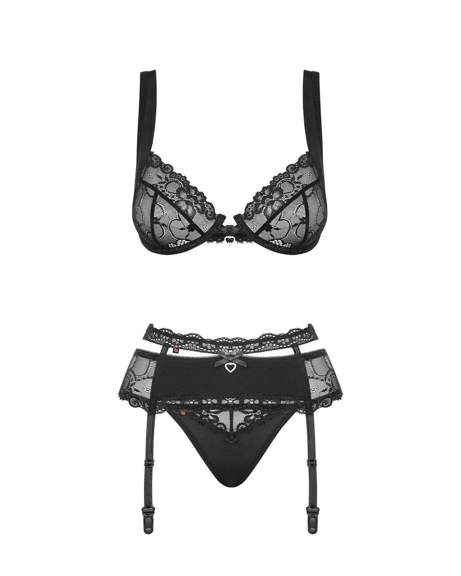 heartina-ensemble-3-pcs-noir | Voyage Sensuel