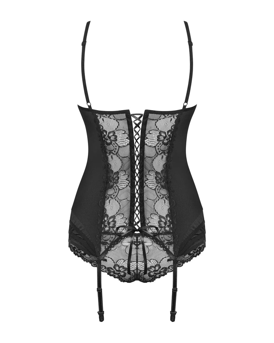 heartina-guepiere-noir | Voyage Sensuel