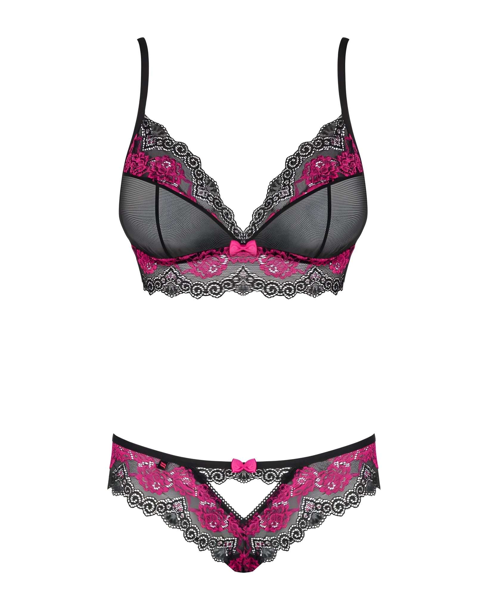 tulia-ensemble-2-pcs-noir-et-fuchsia