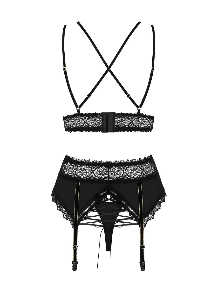 lolitte-ensemble-3-pcs-noir | Voyage Sensuel