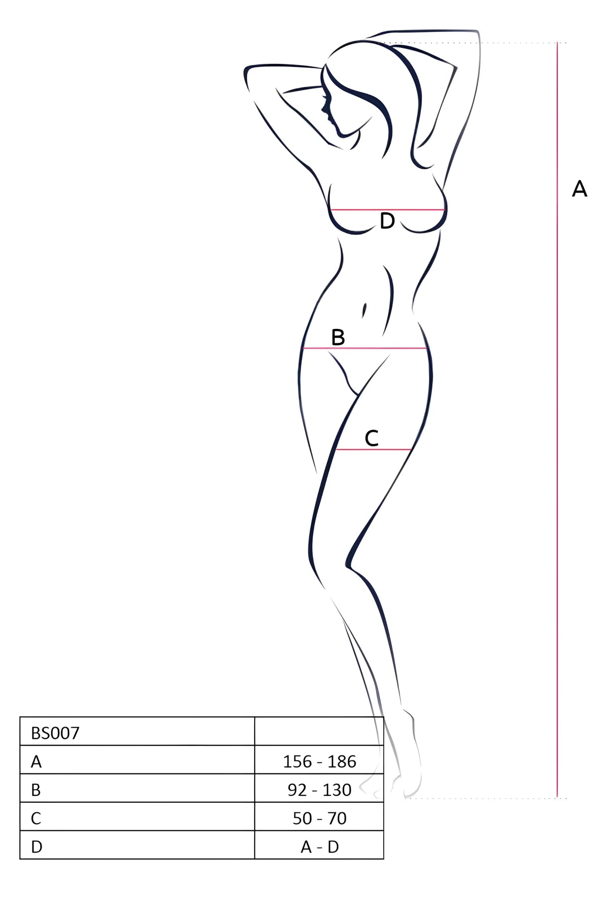 Bodystocking ouvert en résille à motifs – Noir – Passion