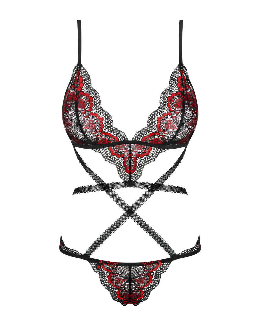 megies-body-noir-et-rouge | Voyage Sensuel