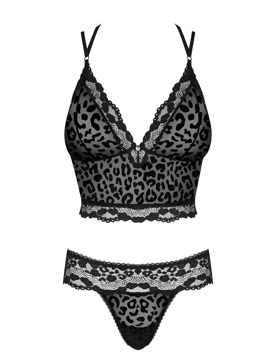 guilly-ensemble-2-pcs-noir | Voyage Sensuel
